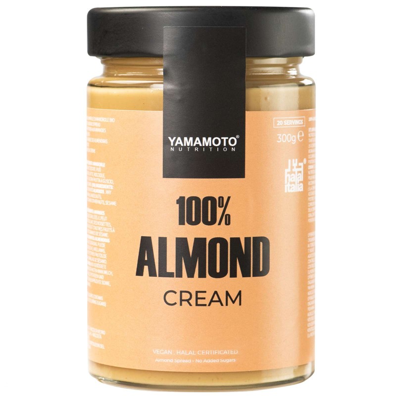 YAMAMOTO NUTRITION 100% ALMOND CREAM - 300 gr AVENE - ALIMENTI PROTEICI