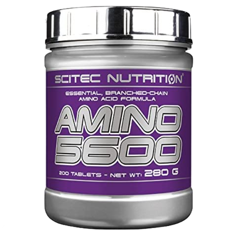 SCITEC NUTRITION Amino 5600 200 cpr. Aminoacidi Ramificati Bcaa Pool Essenziali AMINOACIDI COMPLETI / ESSENZIALI