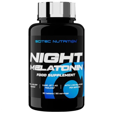 SCITEC NUTRITION NIGHT MELATONIN - 90 cpr BENESSERE-SALUTE