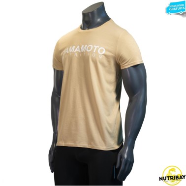 YAMAMOTO MAN T-SHIRT 145 OE SABBIA MAGLIETTE ABBIGLIAMENTO