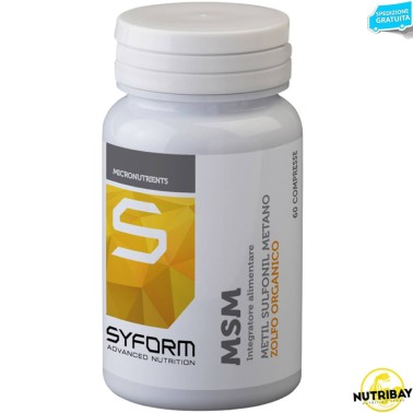 SYFORM ADVANCED NUTRITION MSM - 60 cpr BENESSERE ARTICOLAZIONI