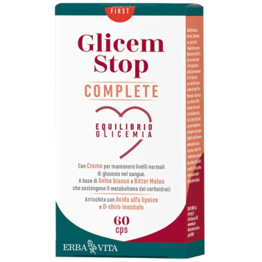 ERBA VITA GLICEM STOP COMPLETE 60 caps BENESSERE-SALUTE