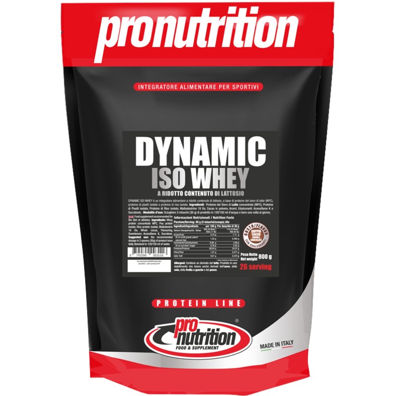 PRONUTRITION DYNAMIC ISO WHEY - 800 gr PROTEINE
