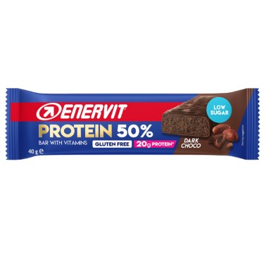 ENERVIT SPORT PROTEIN BAR 50% - 1 barretta da 40 gr BARRETTE ENERGETICHE