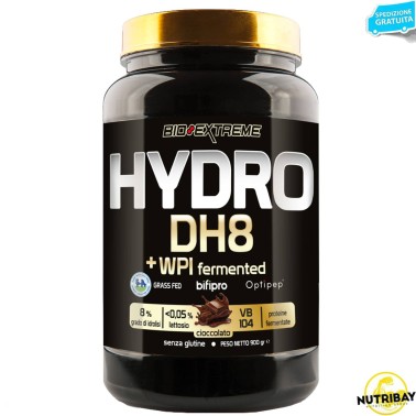 BIO-EXTREME HYDRO DH8 + WPI fermented - 900 gr PROTEINE