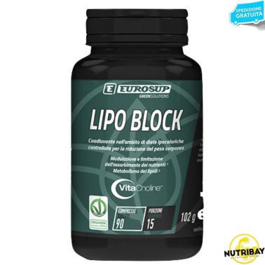 EUROSUP LIPO BLOCK - 90 cpr BRUCIA GRASSI TERMOGENICI