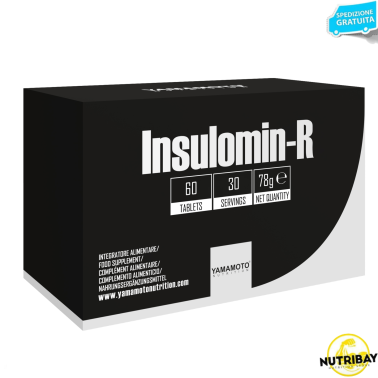 Insulomin-R di YAMAMOTO NUTRITION - 60 cpr - 30 dosi BRUCIA GRASSI TERMOGENICI