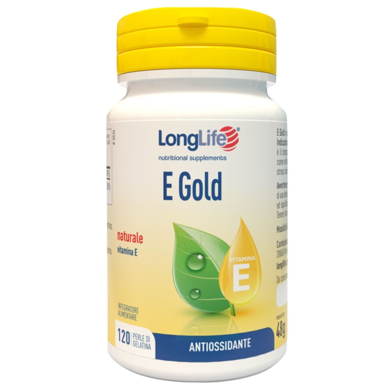 LONG LIFE E GOLD - 120 perle VITAMINE