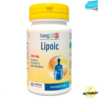 LONG LIFE LIPOIC 100 - 100 cpr BENESSERE-SALUTE
