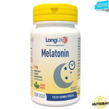 LONG LIFE MELATONIN - 120 cpr BENESSERE-SALUTE