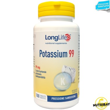 LONG LIFE POTASSIUM 99 - 100 tav SALI MINERALI