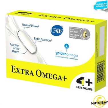 4+ NUTRITION EXTRA OMEGA + - 60 softgel OMEGA 3