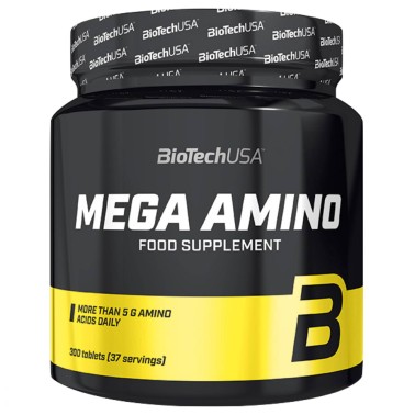 BIOTECH USA MEGA AMINO - 300 cpr AMINOACIDI COMPLETI / ESSENZIALI