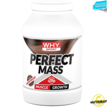 WHY SPORT PERFECT MASS - 1600 gr GAINERS AUMENTO MASSA