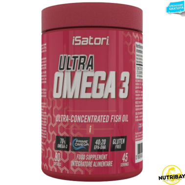 ISATORI ULTRA OMEGA 3 90 Perle Epa Dha Integratore Qualita' Meg-3 anti Colesterolo OMEGA 3