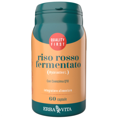 ERBA VITA RISO ROSSO FERMENTATO 60 caps vegetali BENESSERE-SALUTE