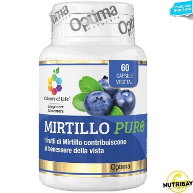OPTIMA MIRTILLO PURO - 60 capsule vegetali BENESSERE-SALUTE