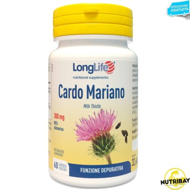 LONG LIFE CARDO MARIANO - 60 caps vegetali BENESSERE-SALUTE