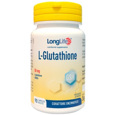 LONG LIFE L-GLUTATHIONE - 90 cpr BENESSERE-SALUTE