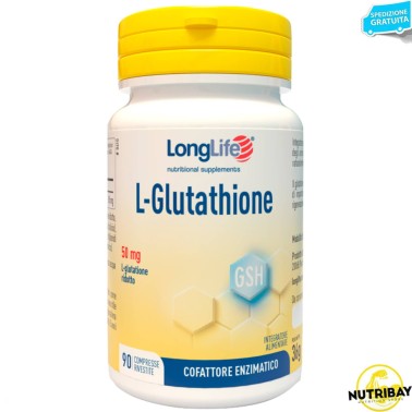 LONG LIFE L-GLUTATHIONE - 90 cpr BENESSERE-SALUTE