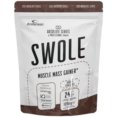 ABSOLUTE SERIES SWOLE - 1200 gr GAINERS AUMENTO MASSA