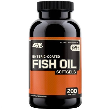 ON OPTIMUM NUTRITION FISH OIL - 200 perle OMEGA 3