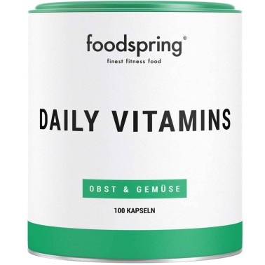 foodspring DAILY VITAMINS 100 caps VITAMINE