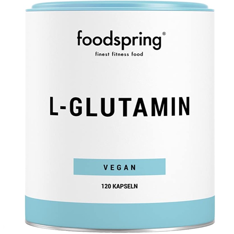 foodspring L-GLUTAMIN 120 caps GLUTAMMINA
