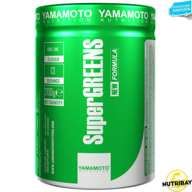 Super GREENS di YAMAMOTO NUTRITION - 200 g RIMEDI NATURALI