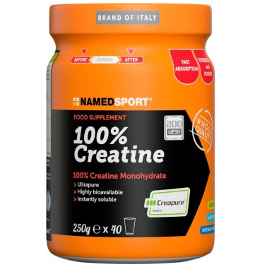 NAMED Sport 100% CREATINE 250 gr Creapure CREATINA