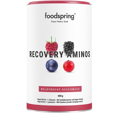 foodspring RECOVERY AMINOS - 400 gr AMINOACIDI BCAA