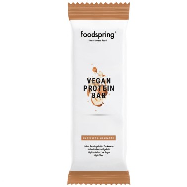 foodspring VEGAN PROTEIN BAR - 1 barretta da 60 gr BARRETTE ENERGETICHE