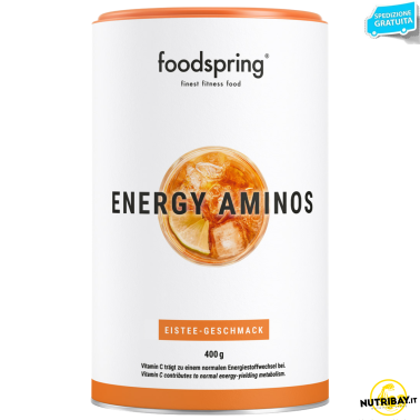 foodspring ENERGY AMINOS - 400 gr AMINOACIDI BCAA