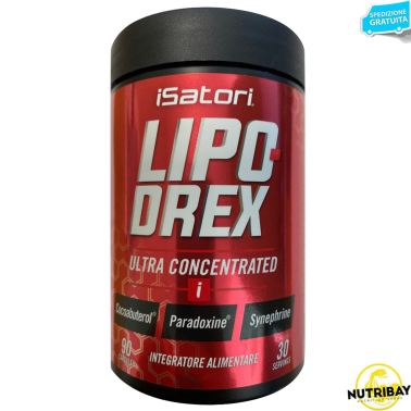 Isatori Lipo Drex 90 cps Integratore Termogenico BRUCIA GRASSI TERMOGENICI