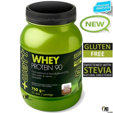 +WATT WHEY 90 750 g PROTEINE DEL SIERO DEL LATTE ISOLATE VOLAC AL 90% + VITAMINE PROTEINE