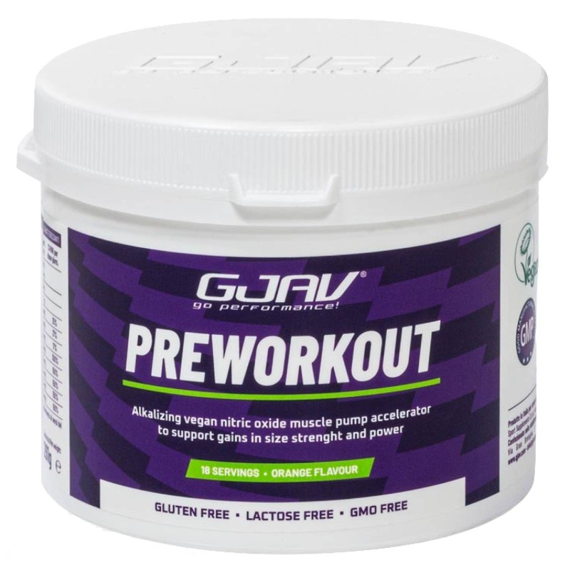 Gjav Preworkout - 261 gr PRE ALLENAMENTO