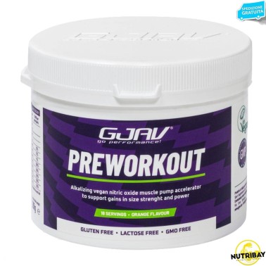 Gjav Preworkout - 261 gr PRE ALLENAMENTO