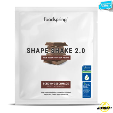 foodspring Shape Shake 2.0 to go - 1 bustina da 60 gr PROTEINE