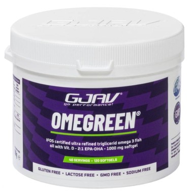 Gjav Omegreen - 120 softgels OMEGA 3