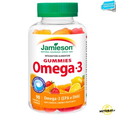 Jamieson Omega-3 Gummies - 90 Caramelle Gommose OMEGA 3