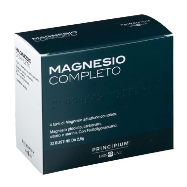 Bios Line Principium Magnesio Completo 32 bustine da 2,5 gr SALI MINERALI