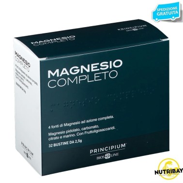 Bios Line Principium Magnesio Completo 32 bustine da 2,5 gr SALI MINERALI