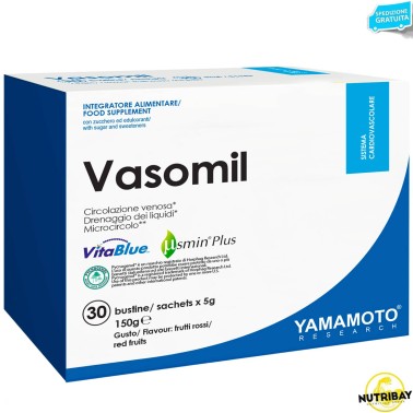 Yamamoto Research Vasomil - 30 bustine da 5 gr BENESSERE-SALUTE