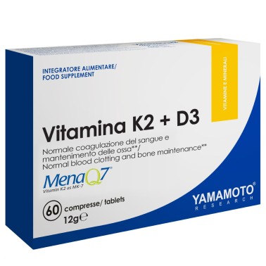 Yamamoto Research Vitamina K2 + D3 - 60 cpr VITAMINE