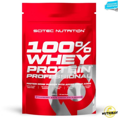 Scitec Nutrition 100% Whey Protein Professional - 1000 gr PROTEINE