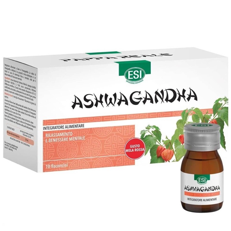 Esi Ashwagandha - 10 flaconcini da 30 ml TONICI