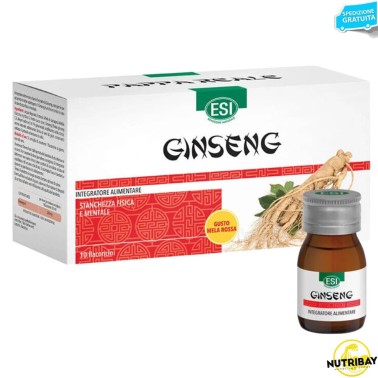 Esi Ginseng - 10 flaconcini da 30 ml TONICI