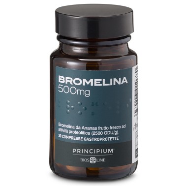 Bios Line Principium Bromelina 500 mg 30 compresse gastroprotette BENESSERE-SALUTE