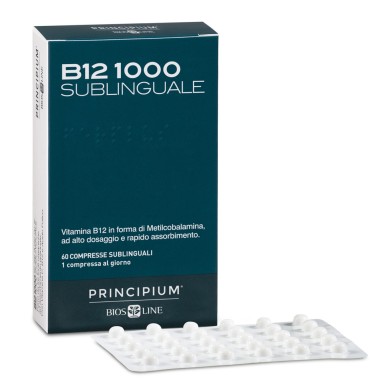 Bios Line Principium Vitamina b12 1000 sublinguale 60 cpr VITAMINE