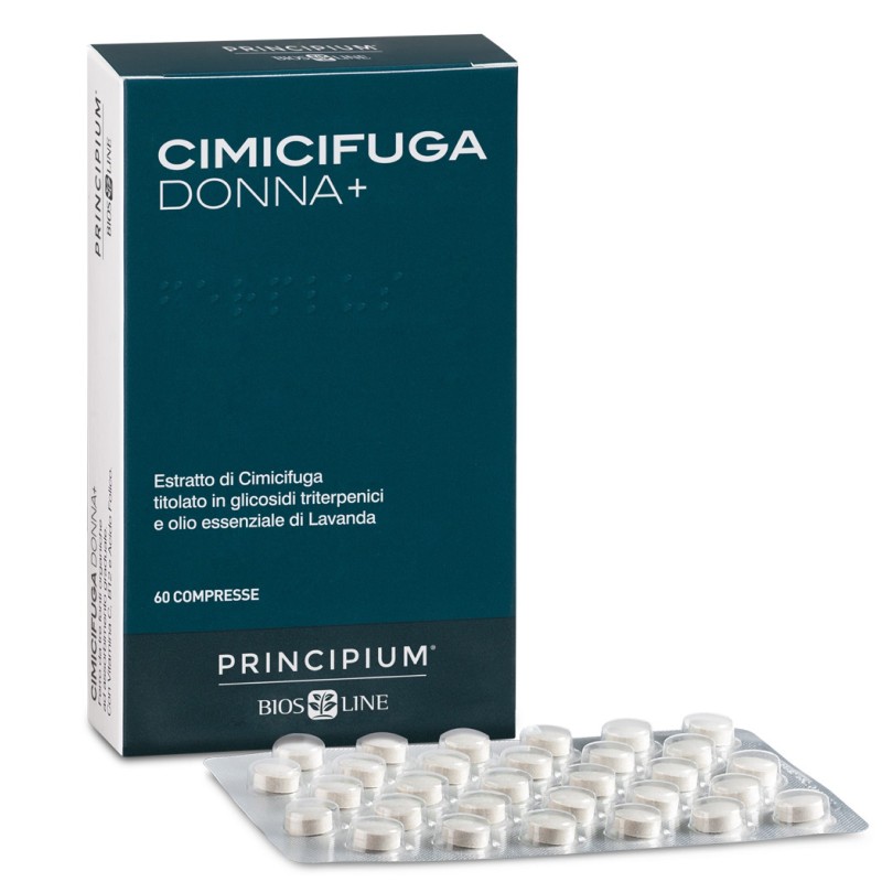 Bios Line Principium Cimicifuga Donna+ 60 cpr con Lavanda BENESSERE-SALUTE